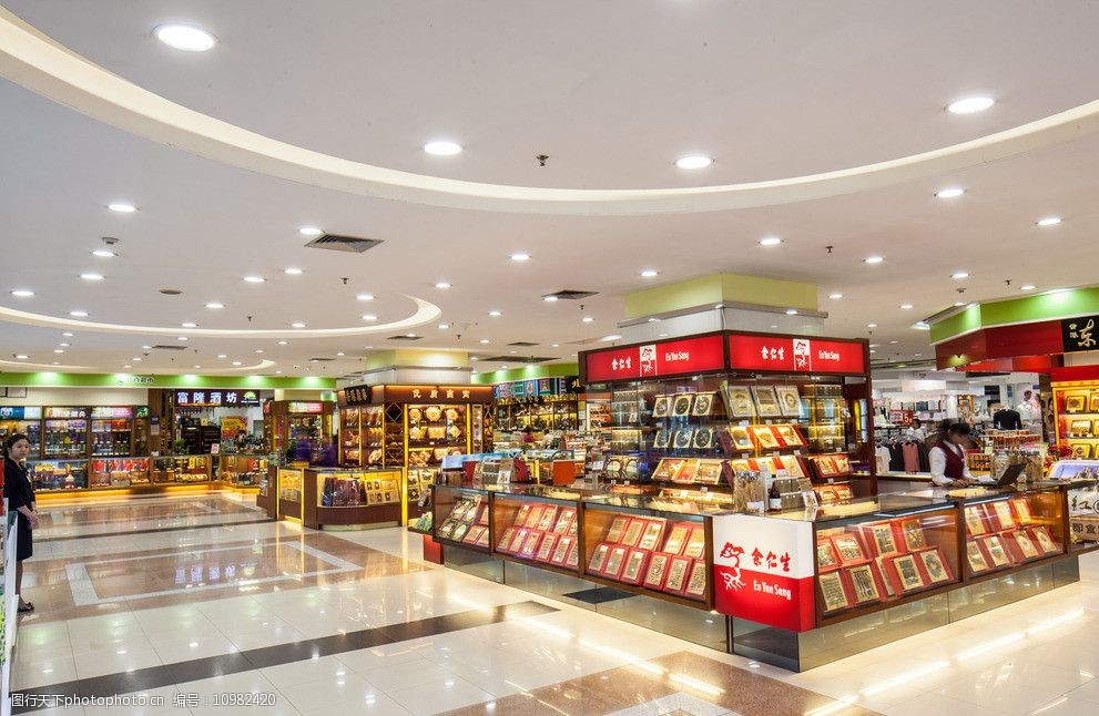 廣百百貨室內LED照明設計探析 筒燈與燈光布局的藝術